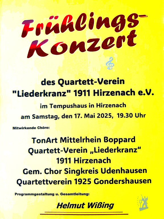 Wir freuen uns…